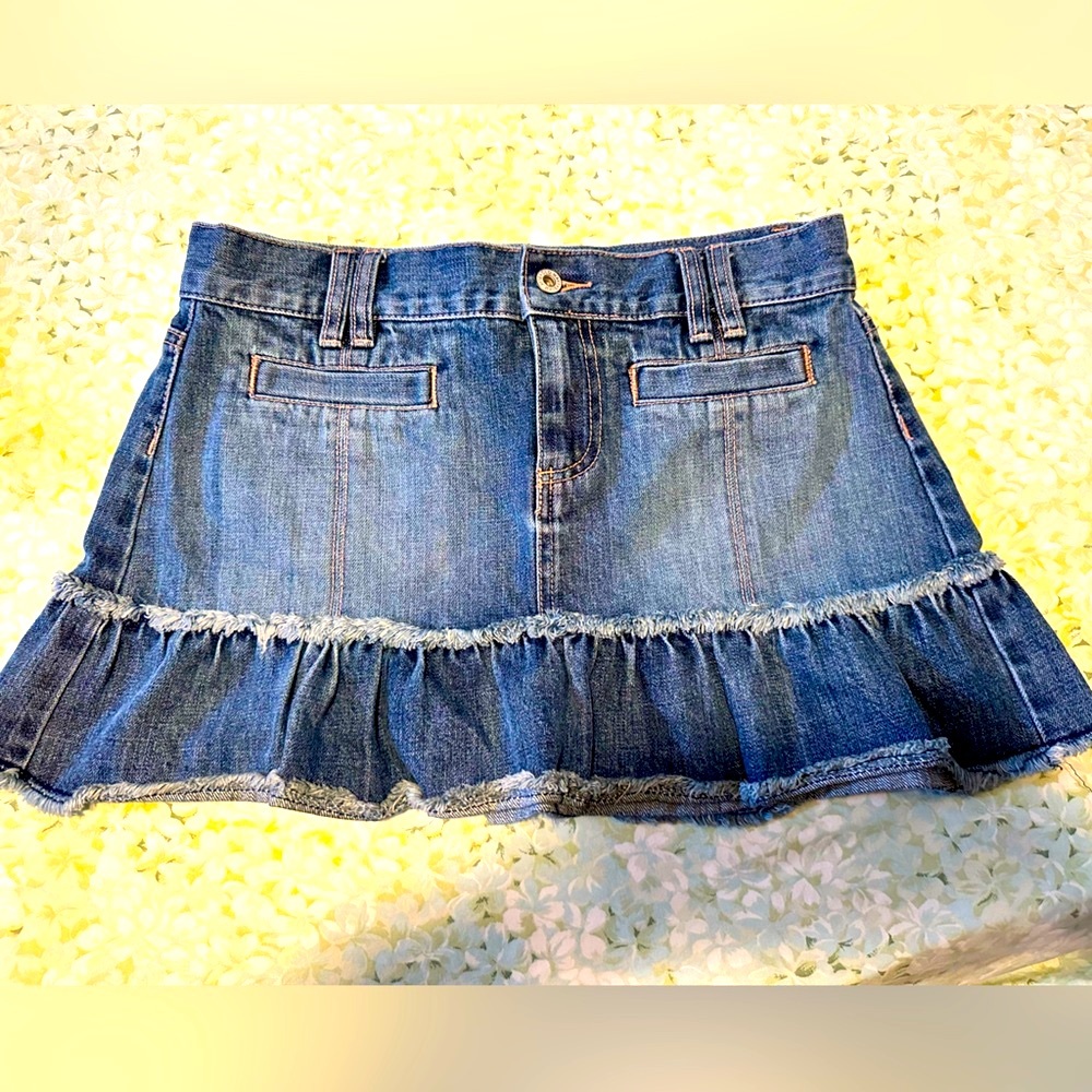 OLD NAVY| Size 4 | Jean skirt| Low waist